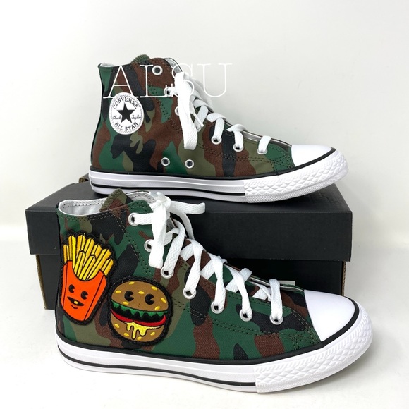 Converse Shoes - Converse Ctas High Top Canvas Chocolate Green K/W